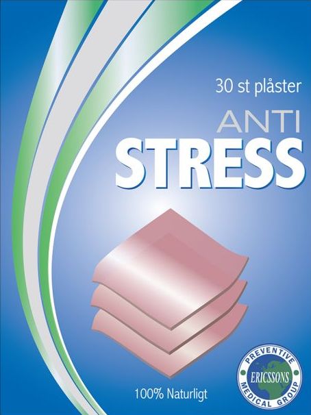Transdermalt anti-stress-plåster